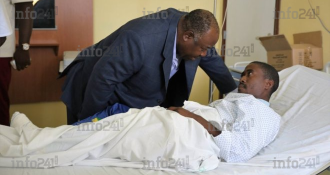 Ali Bongo au chevet de ces hommes qui sèment la mort au Gabon