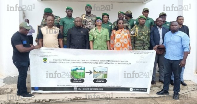 Moyen-Ogooué&nbsp;: Les acteurs de la foresterie sociale renforcent leurs capacités