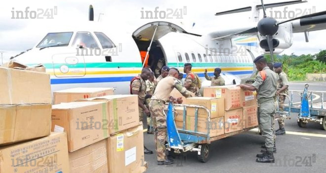 Coronavirus&nbsp;: du matériel médical spécifique acheminé vers l’intérieur du Gabon