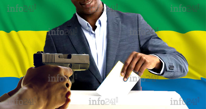 Présidentielle 2023 : Un pistolet braqué sur le bulletin de vote des électeurs gabonais
