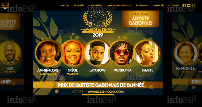 Awards de l’info™&nbsp;: 45 jours pour élire les 12 meilleurs Gabonais de l’année 2019&nbsp;!