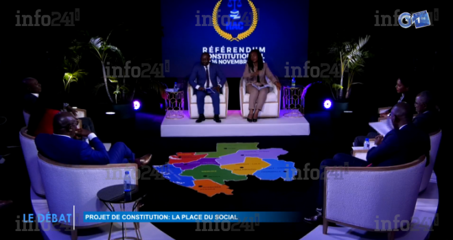 Référendum&nbsp;: Confrontation explosive entre les camps du Oui et du Non en direct sur Gabon 1ère
