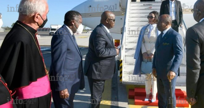 Ali Bongo et son épouse depuis ce mardi après-midi à Rome