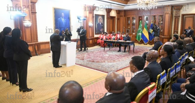 Le nouveau gouvernement gabonais a prêté serment de loyauté à Ali Bongo à huis clos