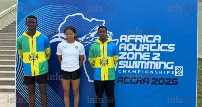 Championnat d’Afrique de natation 2025 - zone 2 : déjà 5 médailles engrangées par le Gabon !