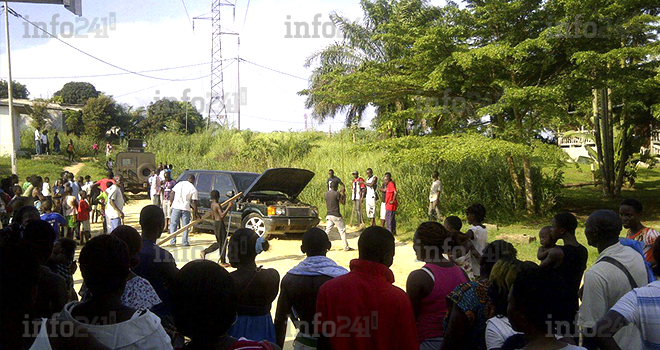 Un automobiliste découvre un gros serpent noir accroché sous sa voiture