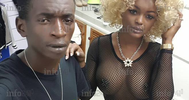 La chanteuse Créole pose en petite tenue pour la promotion de ses tee-shirts onéreux