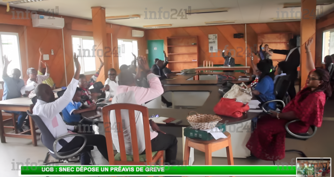 UOB : Les profs en colère crient à la mauvaise gouvernance et exigent leurs 565 millions de dette