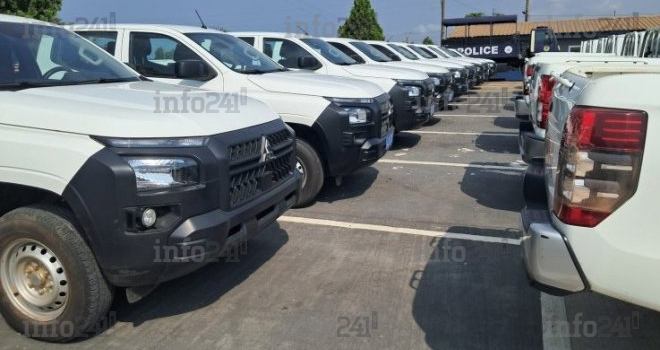 Insécurité&nbsp;: Le gouvernement gabonais muscle les patrouilles de police avec une vingtaine de pick-up