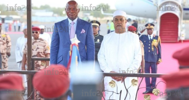 Le général Oligui Nguema au Tchad pour l’investiture controversée du général Deby Itno